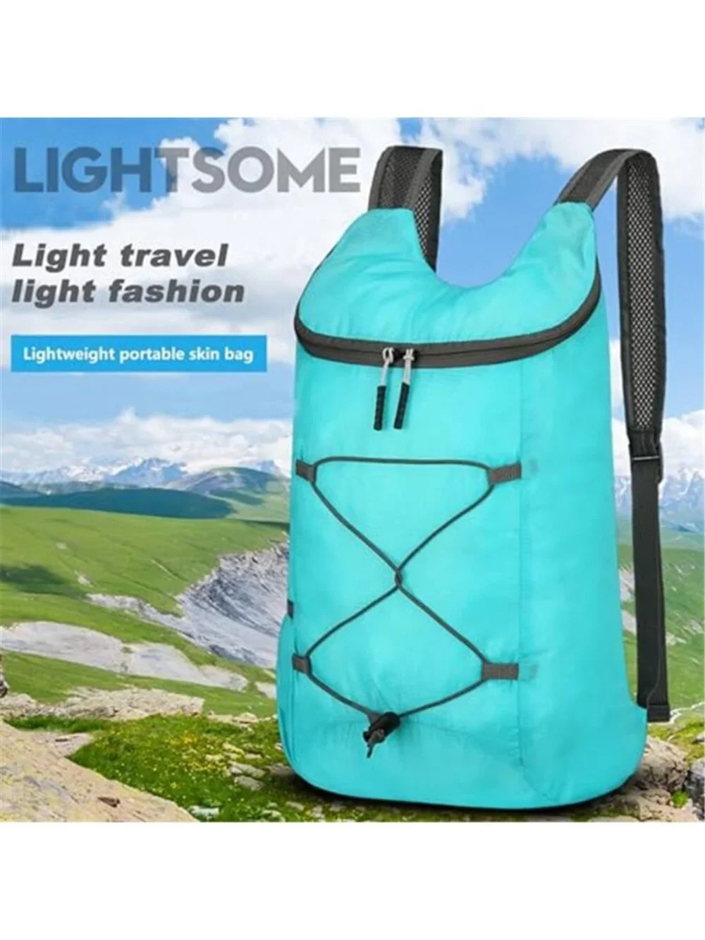 16L Foldable Hiking Backpack Small Packable Daypack Lightweight Travel Men Women